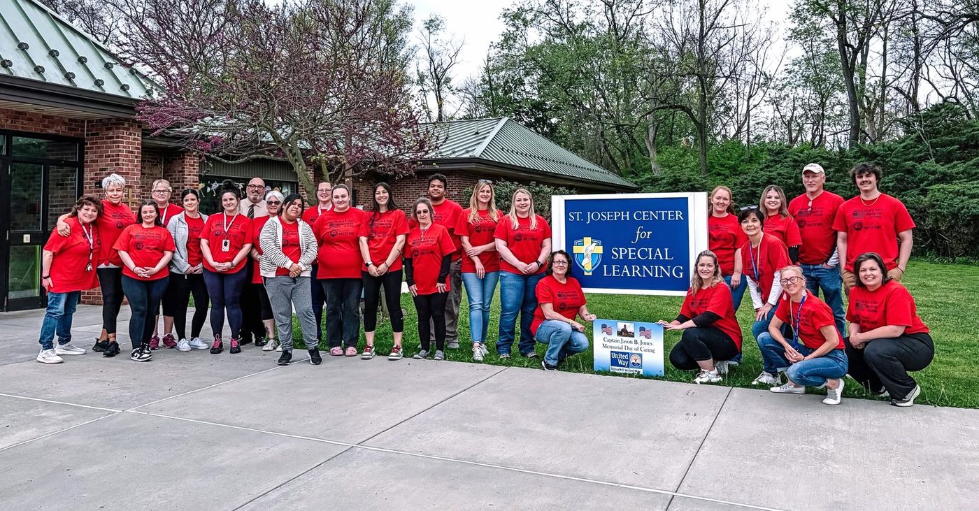 Day of Caring volunteers