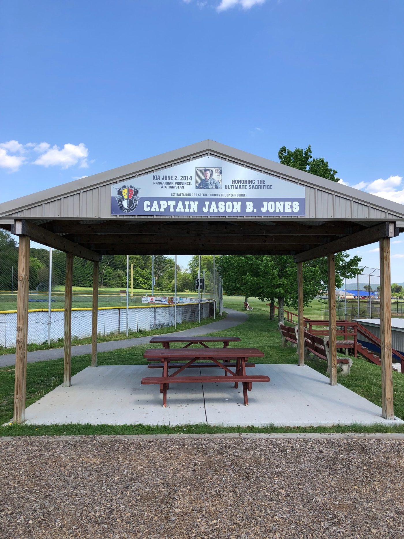 Orwigsburg Little League pavilion dedication