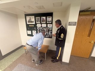 West Point ceremony in Van Fleet Auditorium